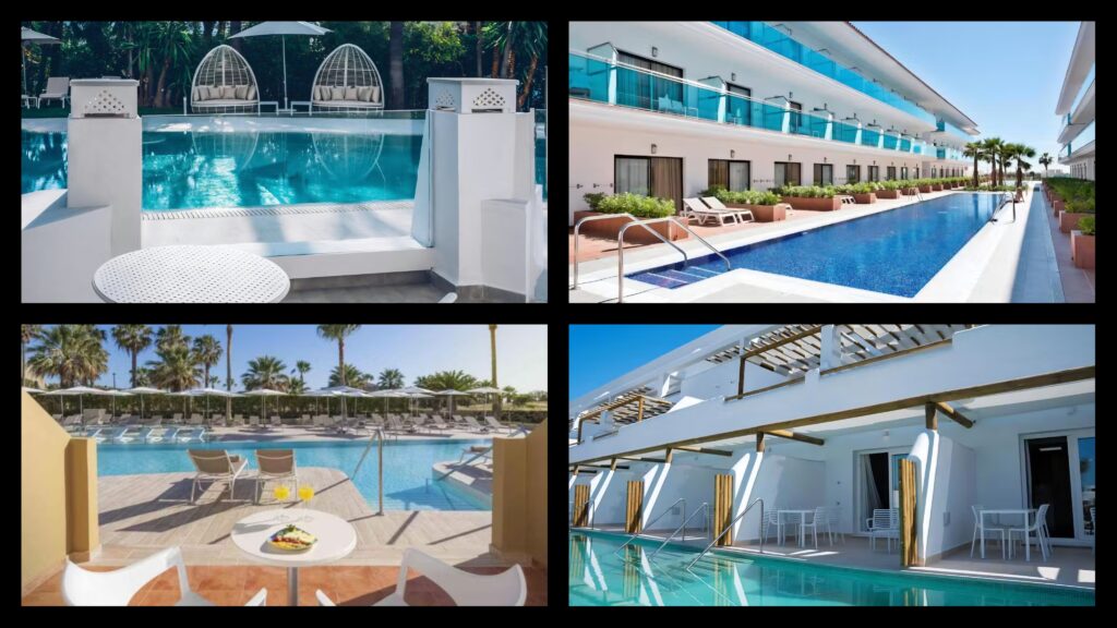 Swim up kamers Spanje